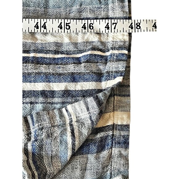 Briggs Womens XL Striped Linen & Rayon Sleeveless Dress Relaxed Fit Beach core - Picture 11 of 12